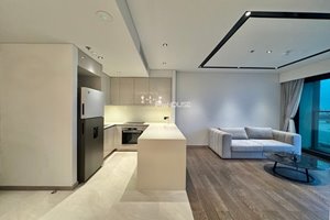 Spacious and fully furnished 1-bedroom apartment for rent at The Marq with open view