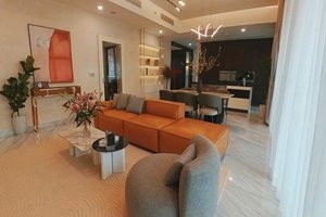 3 bedroom apartment for rent Define fully furnished high end interior