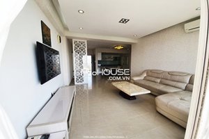 Big size 3 bedroom apartment for rent in Grand View, large balcony faces to the river