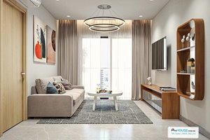 A gorgeous 2 bedroom apartment for rent in Phu My Hung with nice decoration