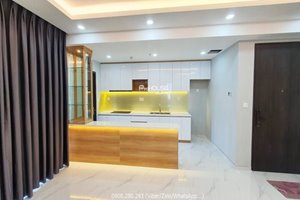 Partly furnished 3 bedroom apartment for rent in District 7 with nice view and low price