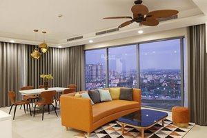 Luxury apartment for rent in Diamond Island with 3 bedrooms and full furniture