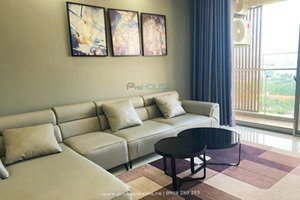 A big size apartment for rent in Midtown M5 with river view and nice decoration