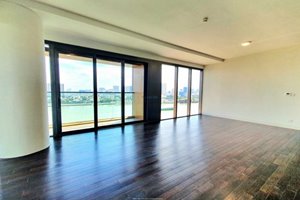 A luxury 182 sqm apartment for rent in Cove Residences view to Saigon River