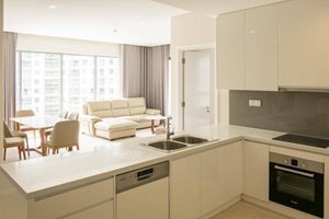 Spacious 3 bedroom apartment for rent in Diamond Island with full furniture