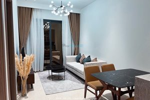 Full furniture 1 bedroom apartment in The Marq 1 for rent with nice design