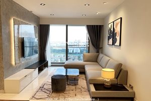 Luxury 2 bedroom in Midtown Phu My Hung for rent with river view and modern furniture  Midtown Phu My Hung is the new luxury resident complex in Phu My Hung. Located a long Ca Cam River and Sakura Park, Midtown Phu My Hung provide a peaceful environment t