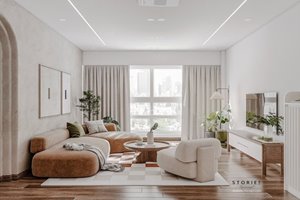 Gorgeous 3-bedroom apartment for rent in Happy Valley with unique design and high-class furniture
