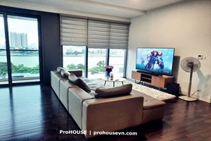 Empire City apartment for rent 3brs fully furnished cool river view 4.500$