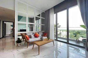 Cool apartment for rent in Empire City with 2 bedrooms full furniture