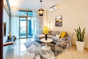 2 bedroom apartment for rent in Sailing Tower with nice view to Independence Palace in District 1