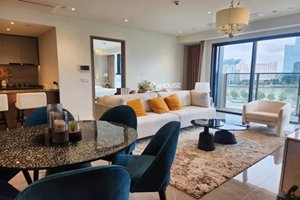 Direct river view 4 bedroom apartment for rent at The Metropole with beautiful furniture