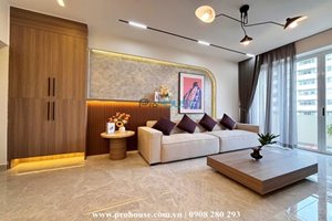 Gorgeous 3-bedroom apartment for rent with beautiful furniture in Phu My Hung center