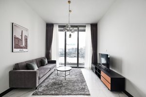 Super beautiful 1 bedroom apartment for rent in Empire City - Tilia Residences
