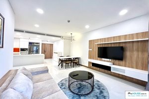 2 bedroom apartment in Sunwah Pearl for rent - corner apartment - nice view