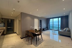 River view apartment for rent in Empire City with 1 bedroom fully furnished