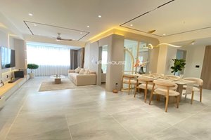 Spacious 3-bedroom apartment for sale at My Khanh with beautiful furniture