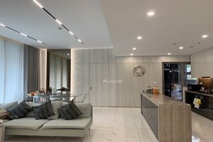 Large apartment for rent with pool view in Empire City with full furniture