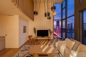 Luxury loft 4 bedroom apartment with high ceiling and stunning view for sale at The Metropole Opera 