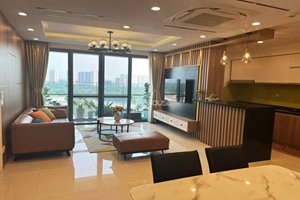River view apartment for rent at Riverpark Premier with 3 bedrooms full of luxurious furniture