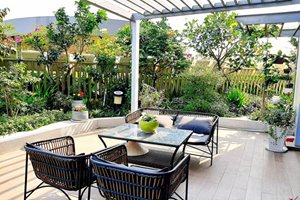 Fully furnished 3 bedroom apartment for rent with large garden in Diamond Island