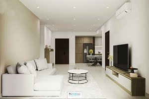 Brand new 3br apartment for rent in Riverside Residence with full renovated furniture