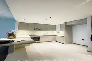 Apartment for rent in Grand Marina Saigon with nice layout on high floor