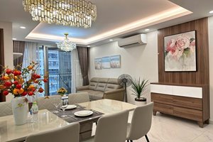 Luxury 2 bedroom apartment for rent with parking slot at Midtown