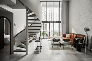 The most beautiful duplex apartment in The View Riviera Point for rent with full furniture