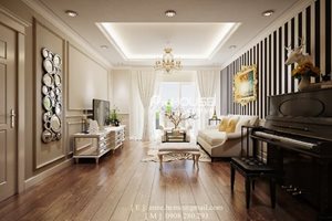 Beautiful apartment for rent in Nam Phuc Le Jardin, 2 bedrooms, 98.35 sqm, full furniture