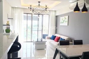 Amazing 2 bedroom apartment for rent in Happy Residence Phu My Hung