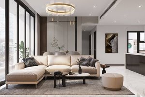 3 bedroom luxury apartment for rent in Empire City full furniture