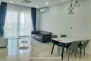 Nice apartment for rent in Midtown the Peak with low rental - open view - full furniture