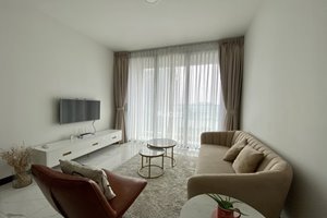 1 bedroom apartment for rent in Empire City with beautiful design and high-class furniture