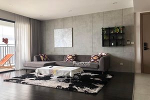 Corner apartment for rent in The View with 2 bedrooms fully furnished and open view