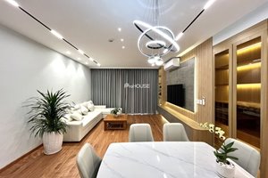 3 bedroom Riverside Residence apartment for sale with modern furniture and beautiful layout
