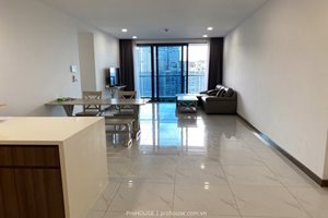 High floor apartment for rent in Golden House - Sunwah Pearl with 3 bedrooms