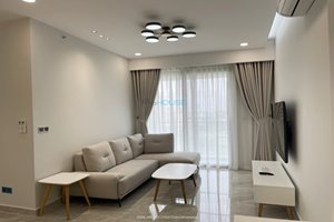 Charm 3 bedroom apartment for rent in Midtown The Peak with full bright furniture