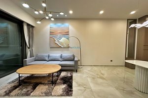 Apartment for rent in Phu My Hung having garden with nice furniture and beautiful view