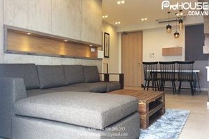 GREAT DESIGN: Amazing apartment for rent with Western style of furniture, fully furnished, open-kitchen
