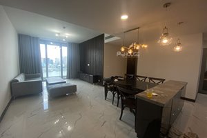 Super nice view corner apartment for rent in Empire City with 2 bedrooms fully furnished