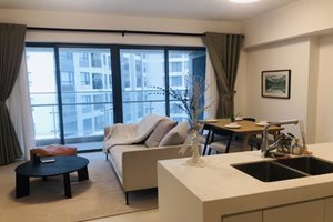 Stylish Gateway Thao Dien 2 bedroom apartment with city view for rent