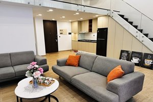 Low-floor Duplex apartment for rent in Midtown with 1 bedroom fully furnished