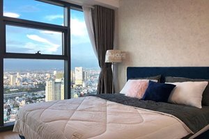 Nice view one bedroom apartment for rent in Binh Thanh district with full furniture