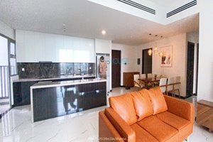 Big size 3br apartment in Empire City for rent with full furniture and view to D1