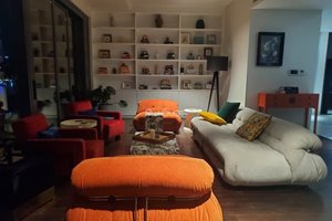 3-bedroom apartment for rent in Cove Residences building with beautiful furniture