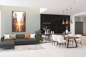 Duplex apartment for sale in Waterina Suites with 2 bedroom full furniture