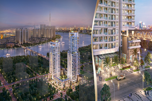 Apartment in Thu Thiem Zeit River Ho Chi Minh City