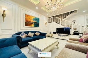 4 bedroom villa for rent in Nam Vien with full of furniture and modern decoration