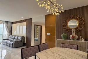 For rent 3 bedroom fully furnished river view apartment at Riverpark Residence 